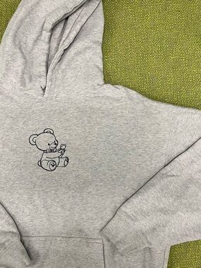 Brady Melville John Galt Teddy bear hoodie sweatshirt